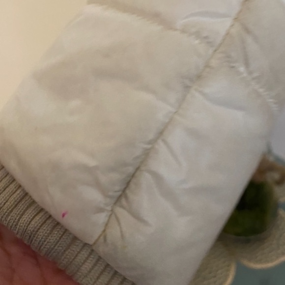 Kids Authentic Tory Burch Cream Outer Wear - Picture 4 of 5